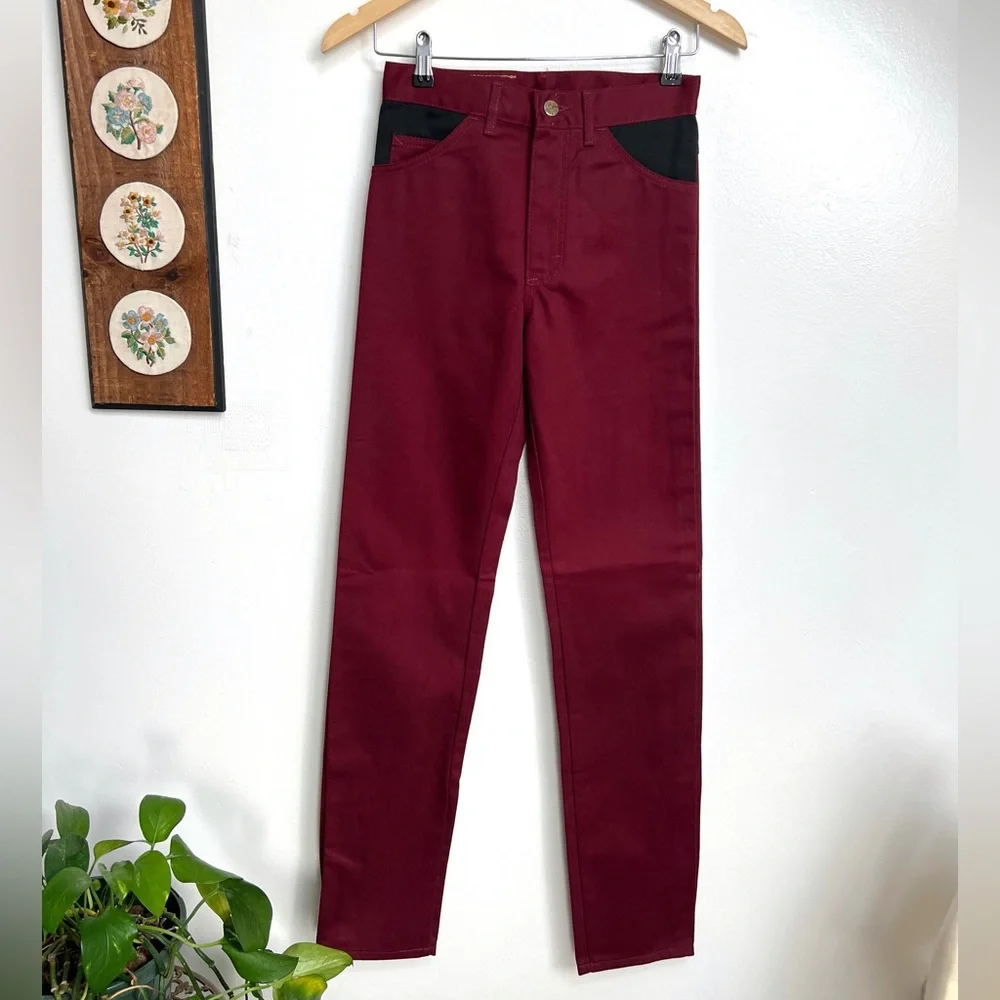 Vintage LEE Student Fit Deadstock Straight Leg Jeans size 26 - Picture 2 of 10
